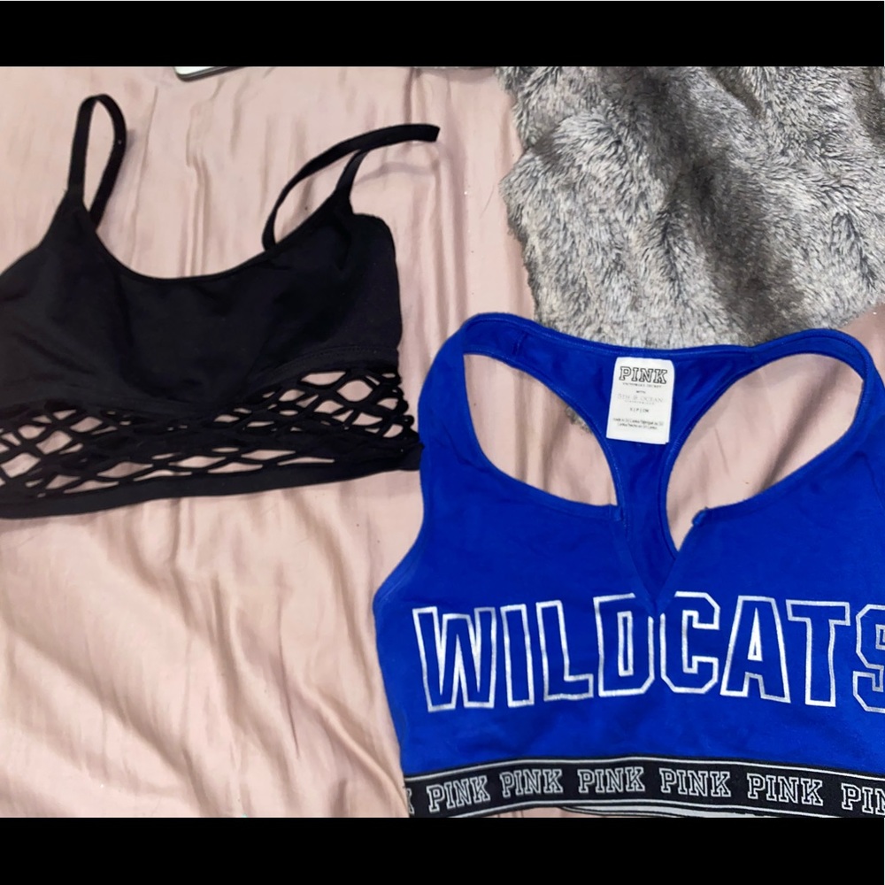 pink sports bra bundle